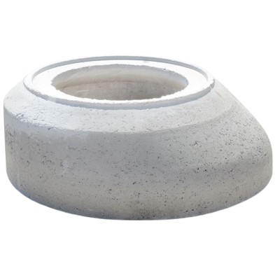 Schachthals mit Muffe DIN V 4034 Teil 1 Minikonus SH-M 1000/625x350mm m. Steige.