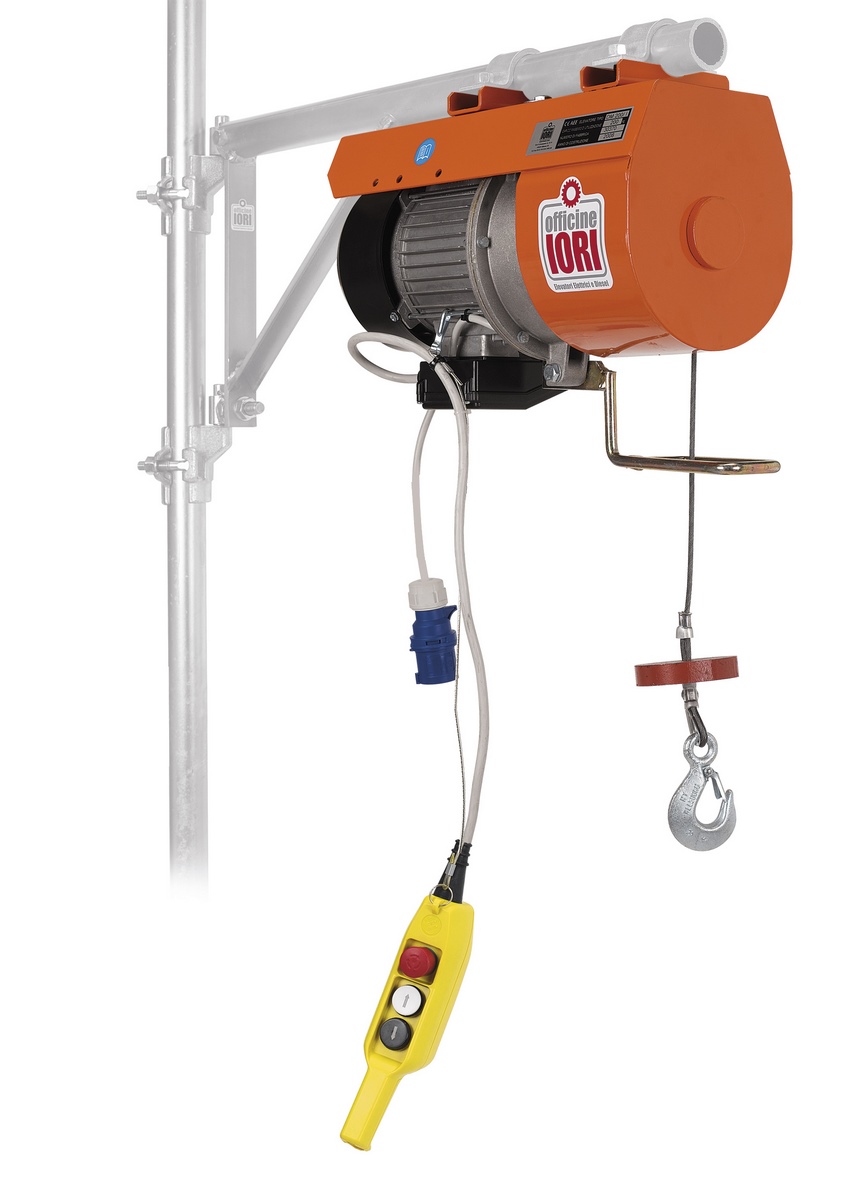 IORI DM 200I VELOX wire rope hoist 40m rope length 200kg load capacity
