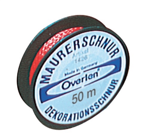 Fliesenlegerschnur 50m 10kg rot