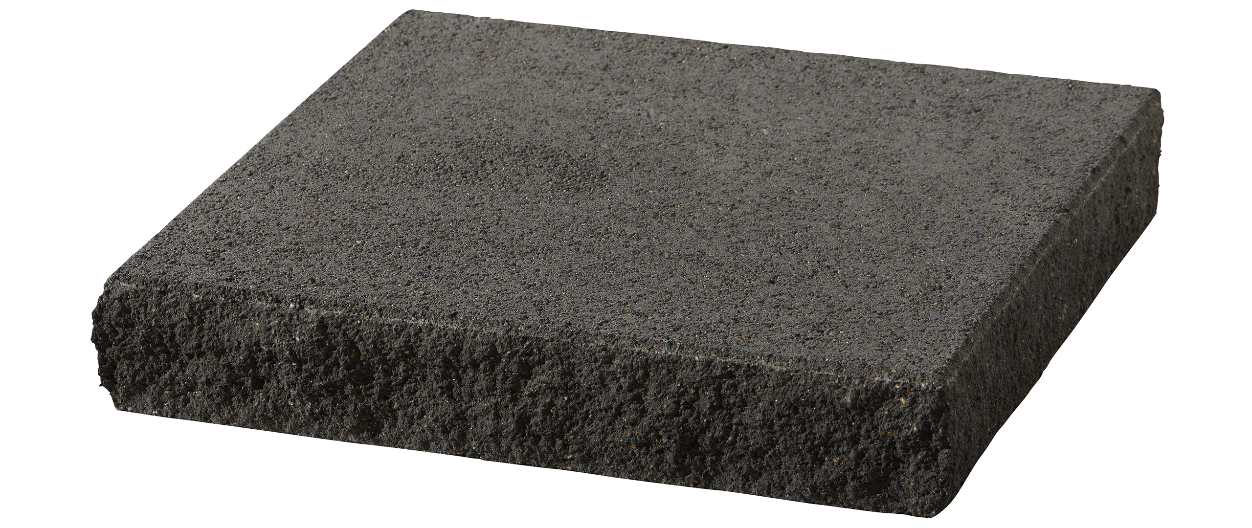 Pillar cover plate Vermont 47.2x47.2x8cm basan anthracite. burnt. ball moulded.