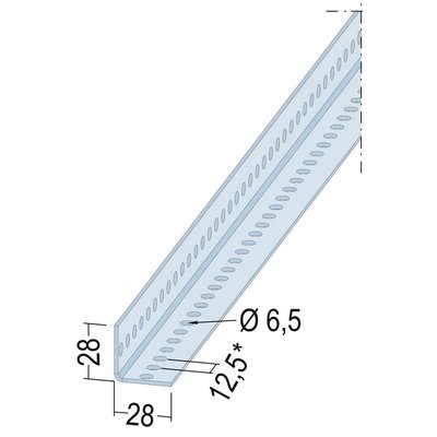 Maisch grate angle 28x28x2mm 5178400