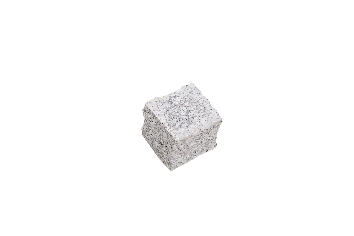 ZL Granite pavers G603 JM 9x9x8 Grey OF sawn + fine-grained sides