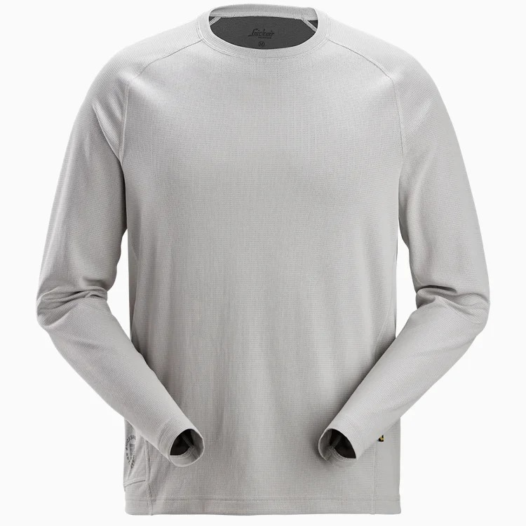 Snickers Langarm-T-Shirt Stay Fresh 2454 eisgrau Größe XL