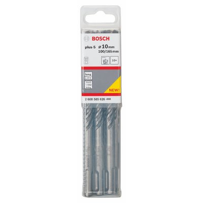 Bosch hammer drill bit SDS-Plus-5 10x100x165mm