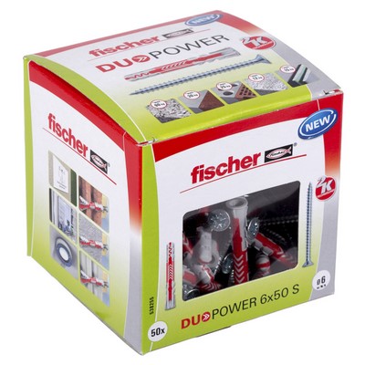 Fischer DUOPOWER 6x50 S LD PU=50
