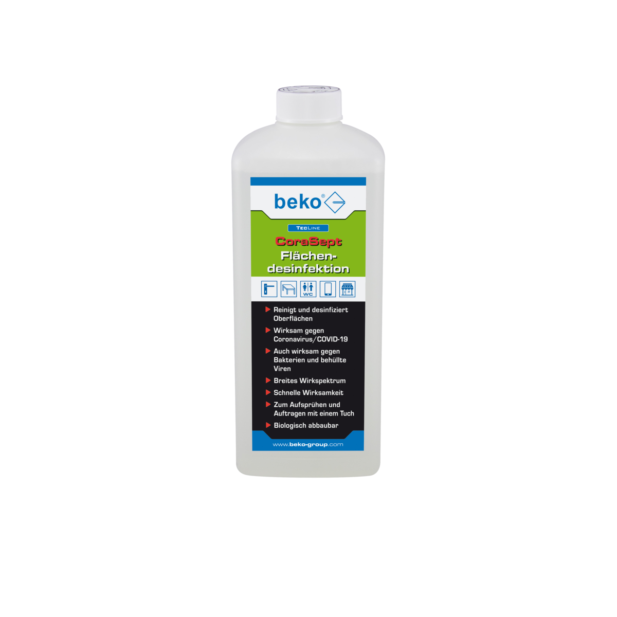 Beko TECLINE CoraSept 5 litre surface disinfectant