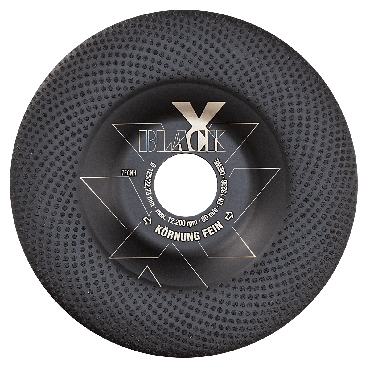 Diewe Diamant Schleiftopf Black-X mittel Durchmesser 125mm Bohrung 22.23