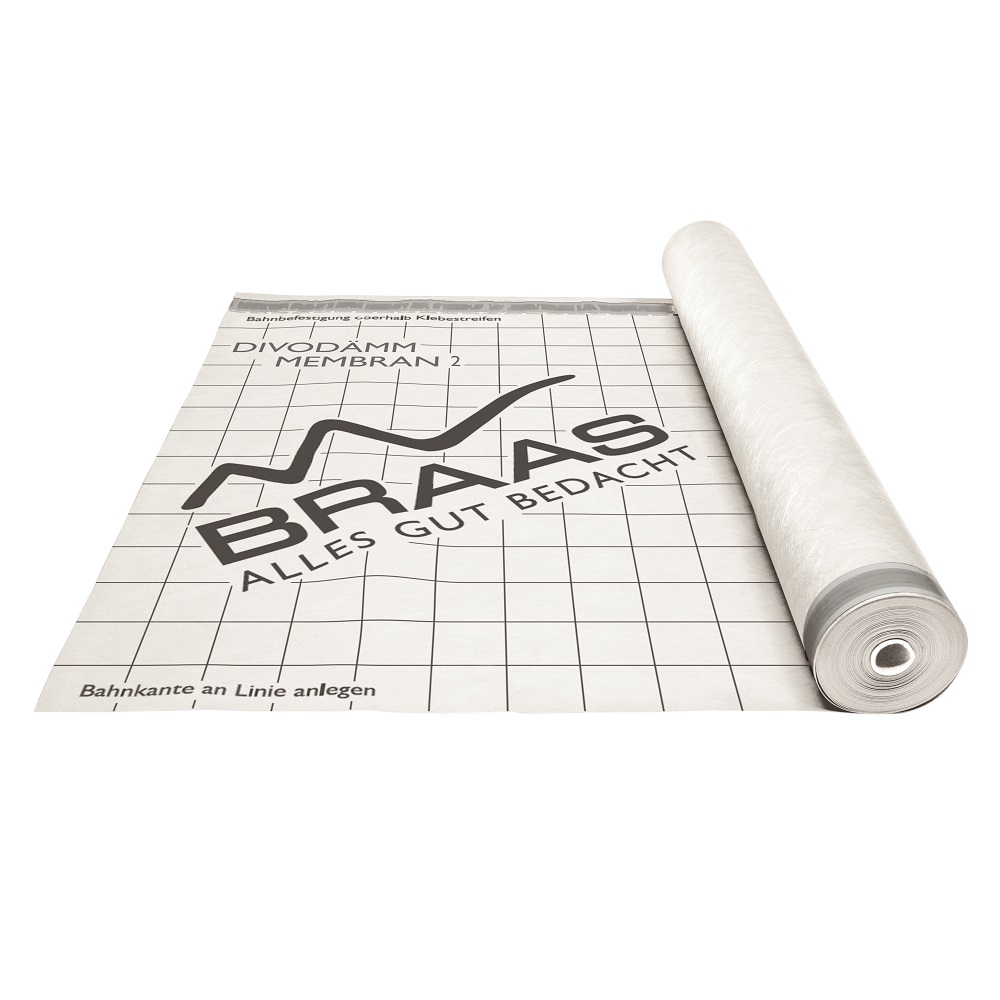 Braas DivoDämm Membrane 2 2S 1.5x50.0m UDB-A USB-A