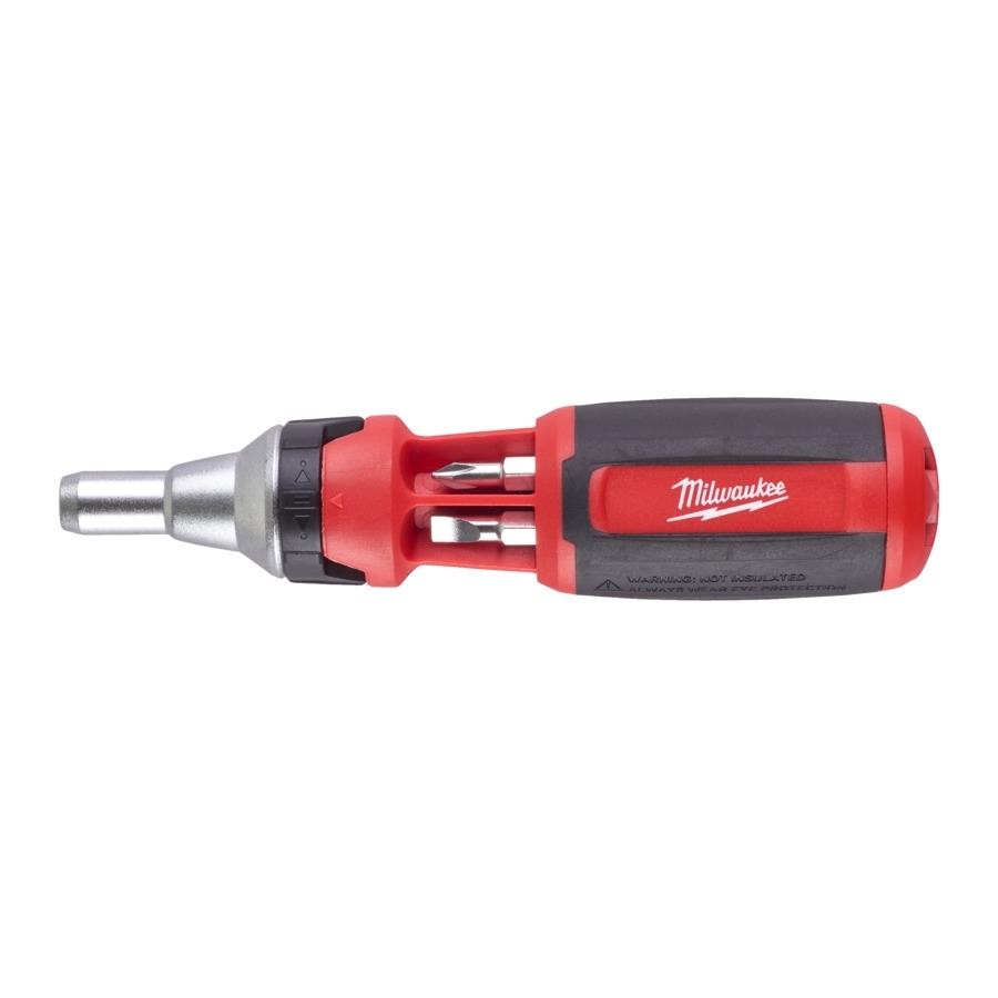 Milwaukee screwdriver incl. 7 bits PH/PZ/TX/SL with ratchet function