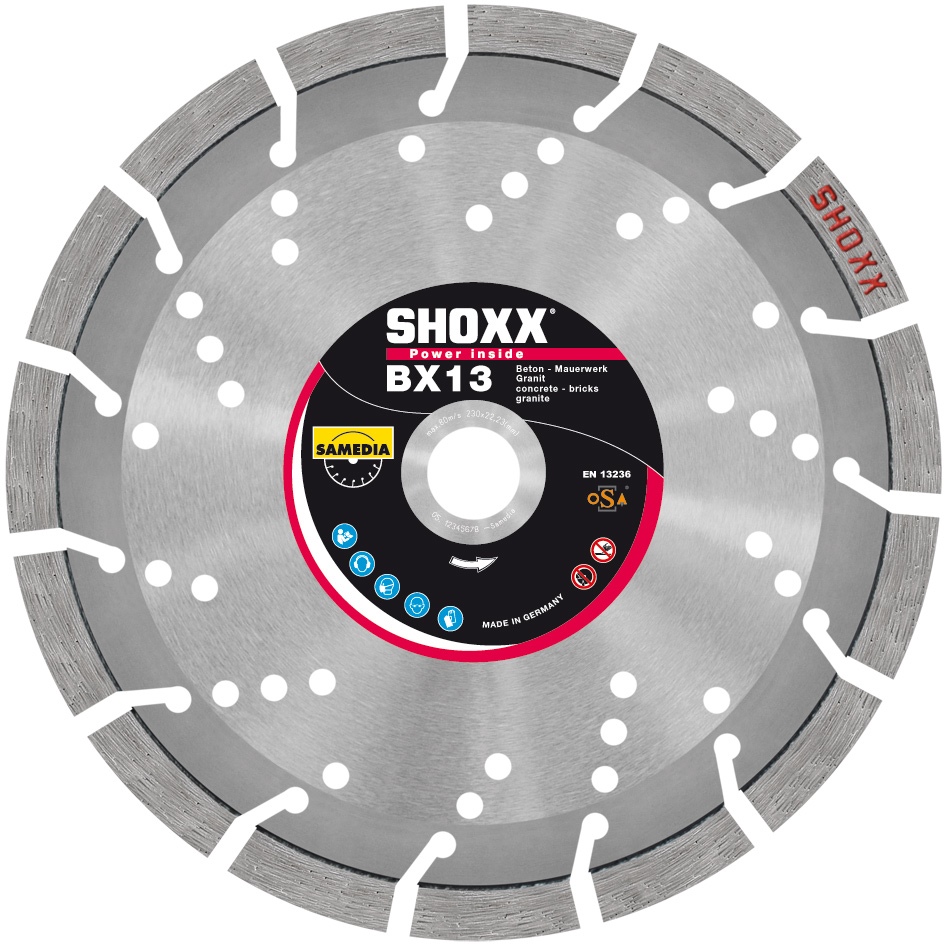 Samedia Dia-Trennscheibe SHOXX BX13 Ø400x20mmx13mm