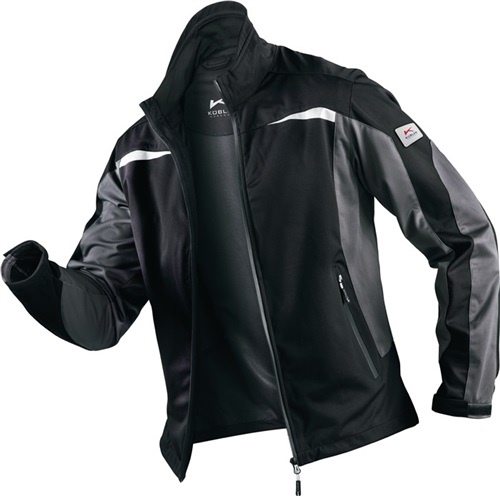 Kübler Ultrashell Jacke 1141 5227-9997 schwarz/anthrazit - Gr. M