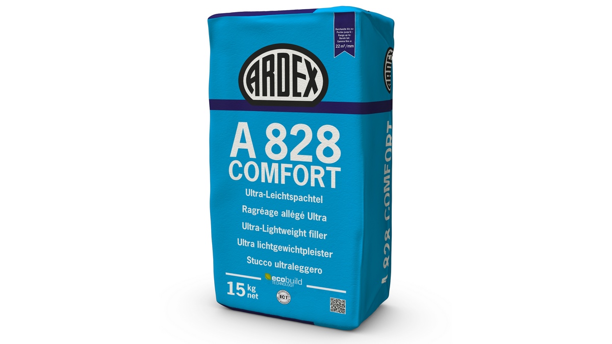 Ardex A 828 COMFORT 15kg ultra-lightweight filler