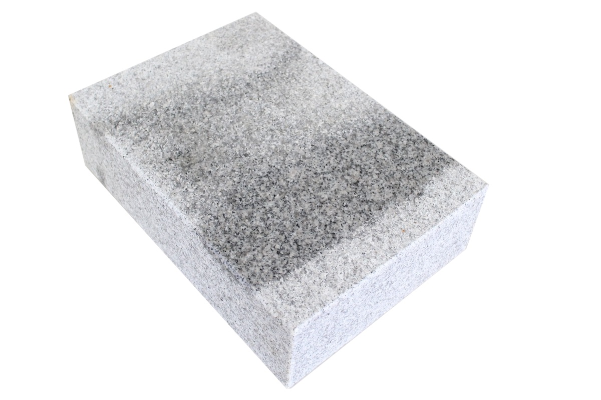 ZL Stopień z bloku granitowego G603 JM 15x35x50 Grey OF 6 boków piłowany + fazowany i ścięty