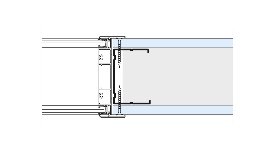 Knauf EasyWin Standard F0 Type 2 MW 125 white Wall opening dimension 1200x1050mm