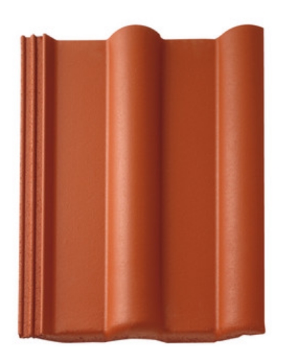 Braas Frankfurter Pfanne Protegon Matt Classic Red Standing Stone Aluminium