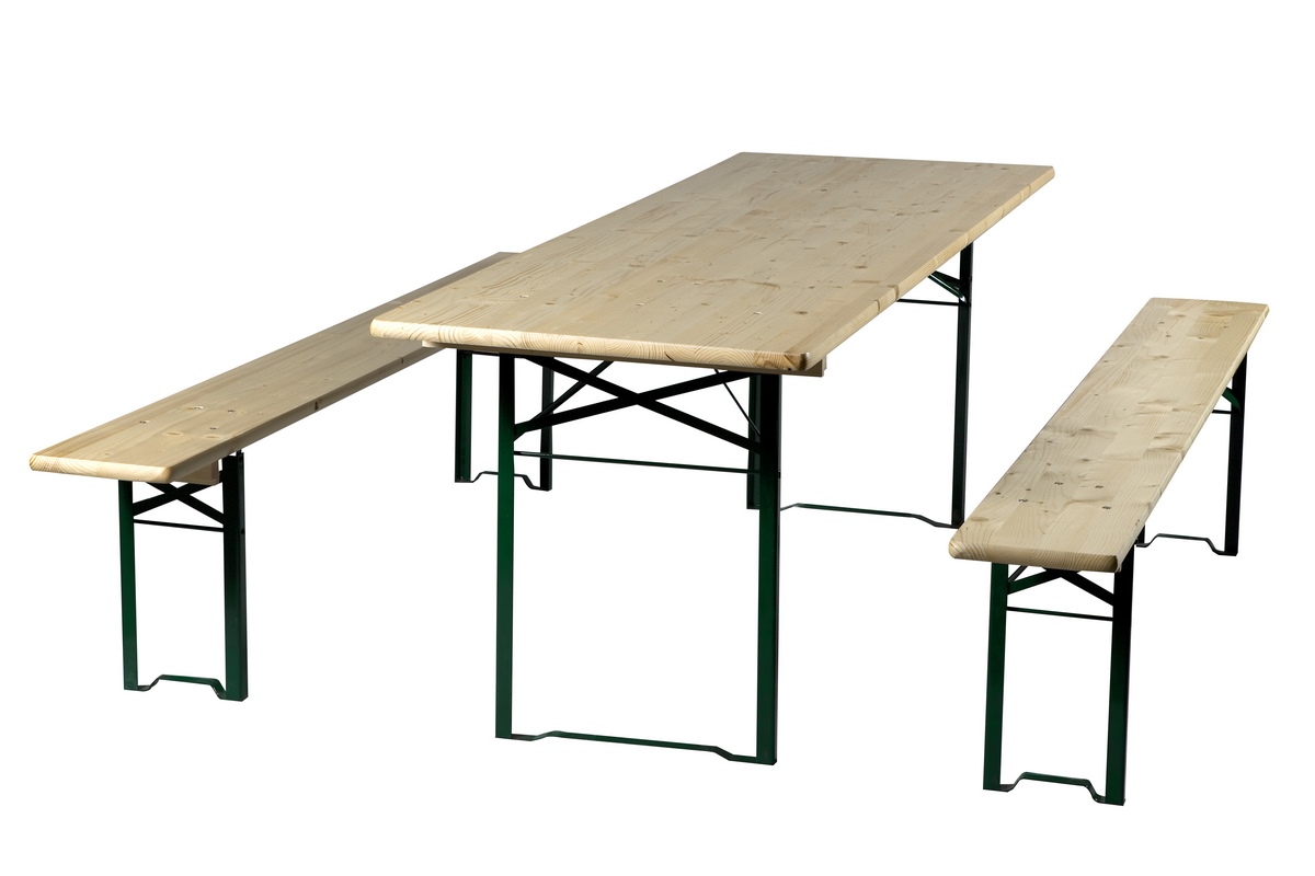 FZM Festzeltgarnitur 70cm Tisch BZG Standard 220x70x74cm