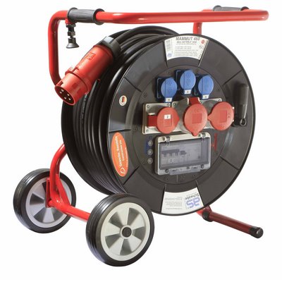 Zwijacz Schwabe Mammut 5 m. Podwozie 400V/32A - H07RN-F 5G6 40m