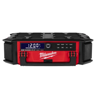 Milwaukee M18™ PACKOUT™ Akku-/Netz-Radio mit Ladefunktion ohne Akkus u. Ladegerät
