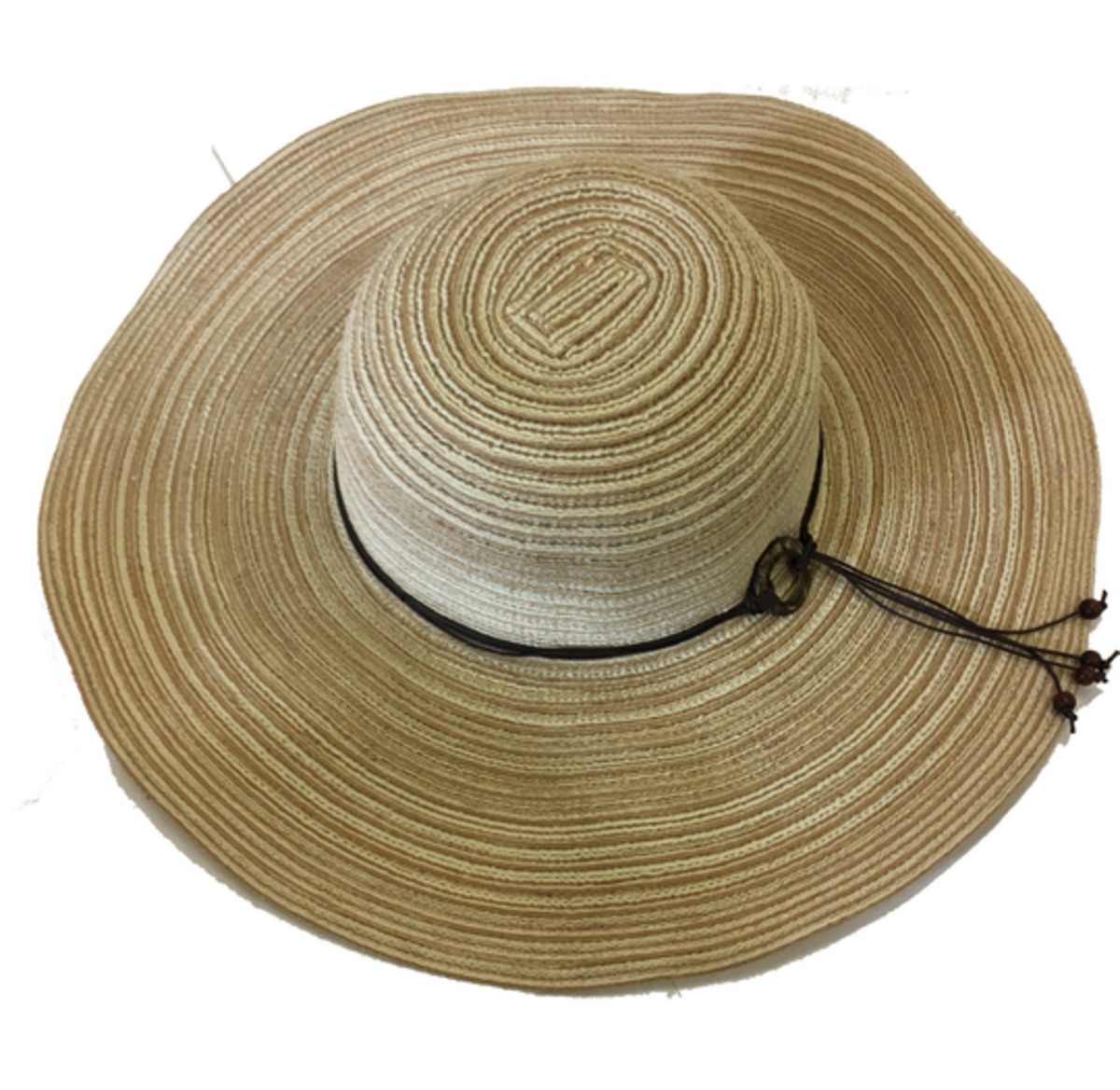 Strohhut Regina beige Größe 55