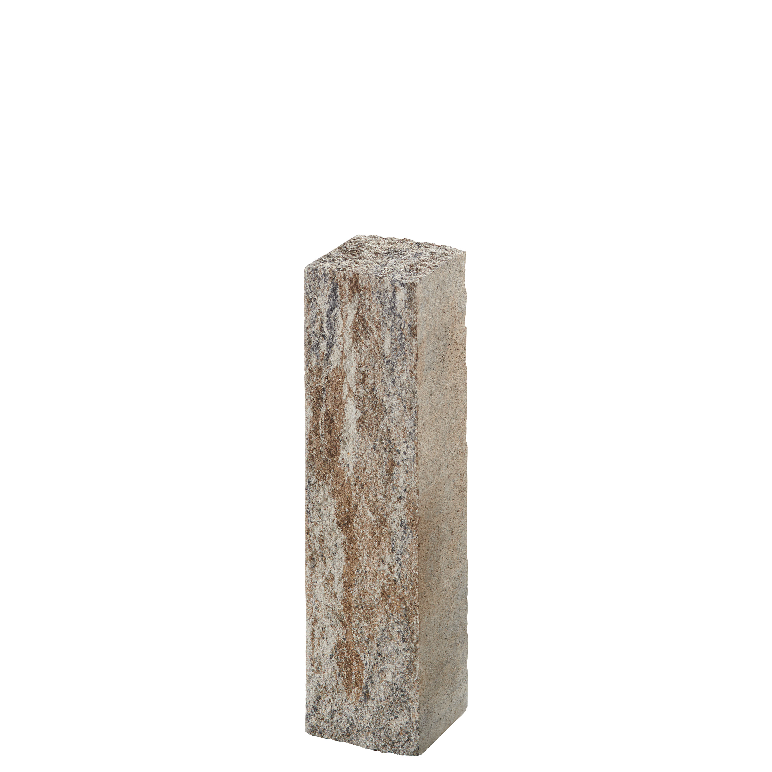 Palisade Via Leano 15x14x60cm muschelkalk-nuanciert gebrochen