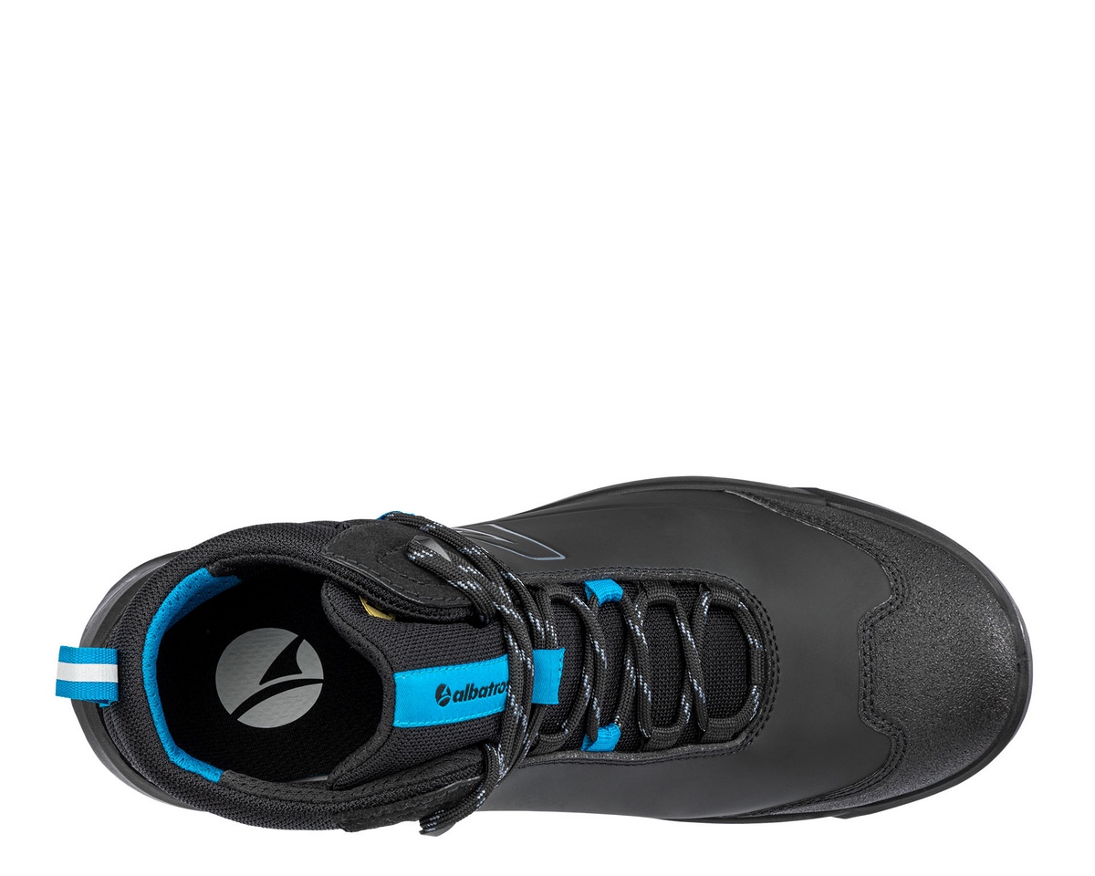 Albatros Taraval black/blue Mid S3L ESD FO SR safety shoe black/blue size 40