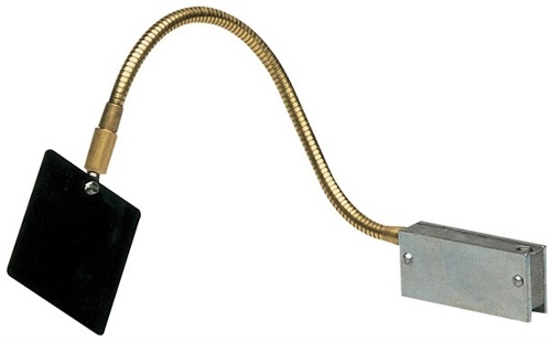 Magnetic welding mirror with flexible positioning device W70xH1xL80mm