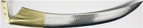 Kosa Reichsform l.650mm ręcznie kuta szlif.pol.