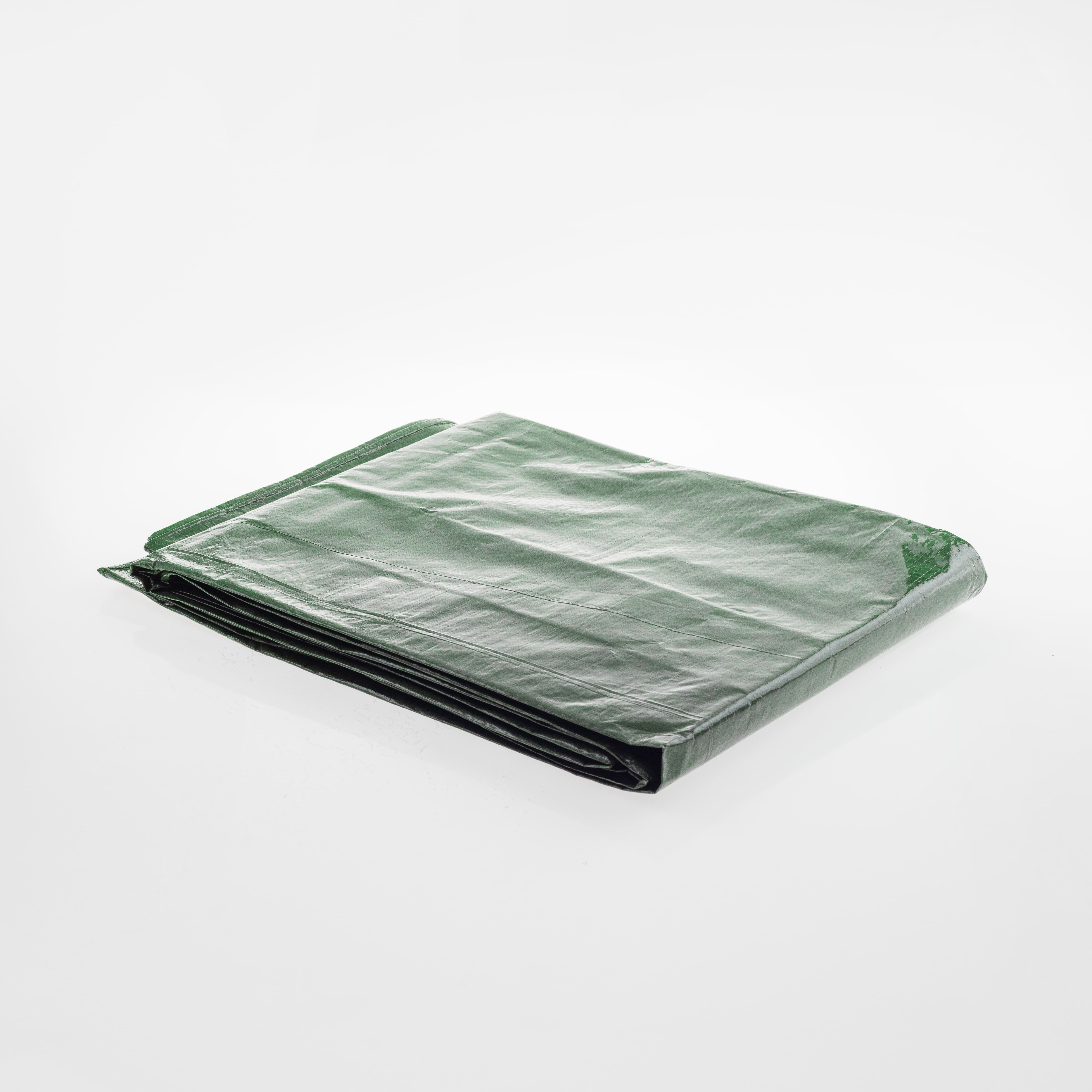 IAP fabric tarpaulin Standard-Profi 6x10m na. Aluminium eyelets 1m edge + reinforced cord / FM
