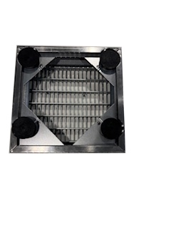 Monsun Draintec terrace kit 250x250 HV 110-150mm with mesh grating MW 30x10 vz