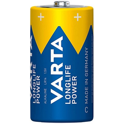 VARTA Batterie Longlife Power C Alkali 2er Blister
