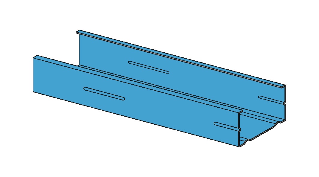 Knauf CW stand C5-M blue 75x50x06mm 3500mm