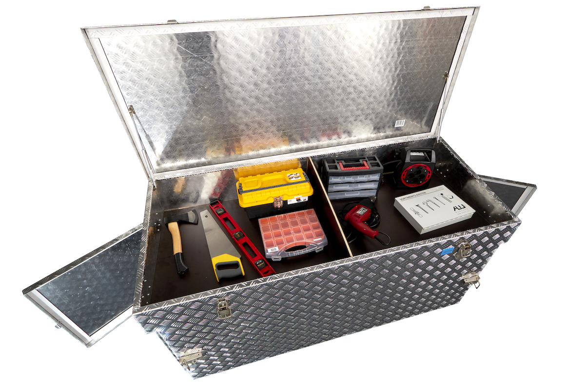 Alutec Aluminium Riffelblechbox Extreme 883 1700x700x750mm - 41883