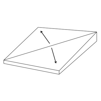 Kingspan PUR Gratplatte ThermaTT46FM 2.1% Gefälle 25-50mm WLS023