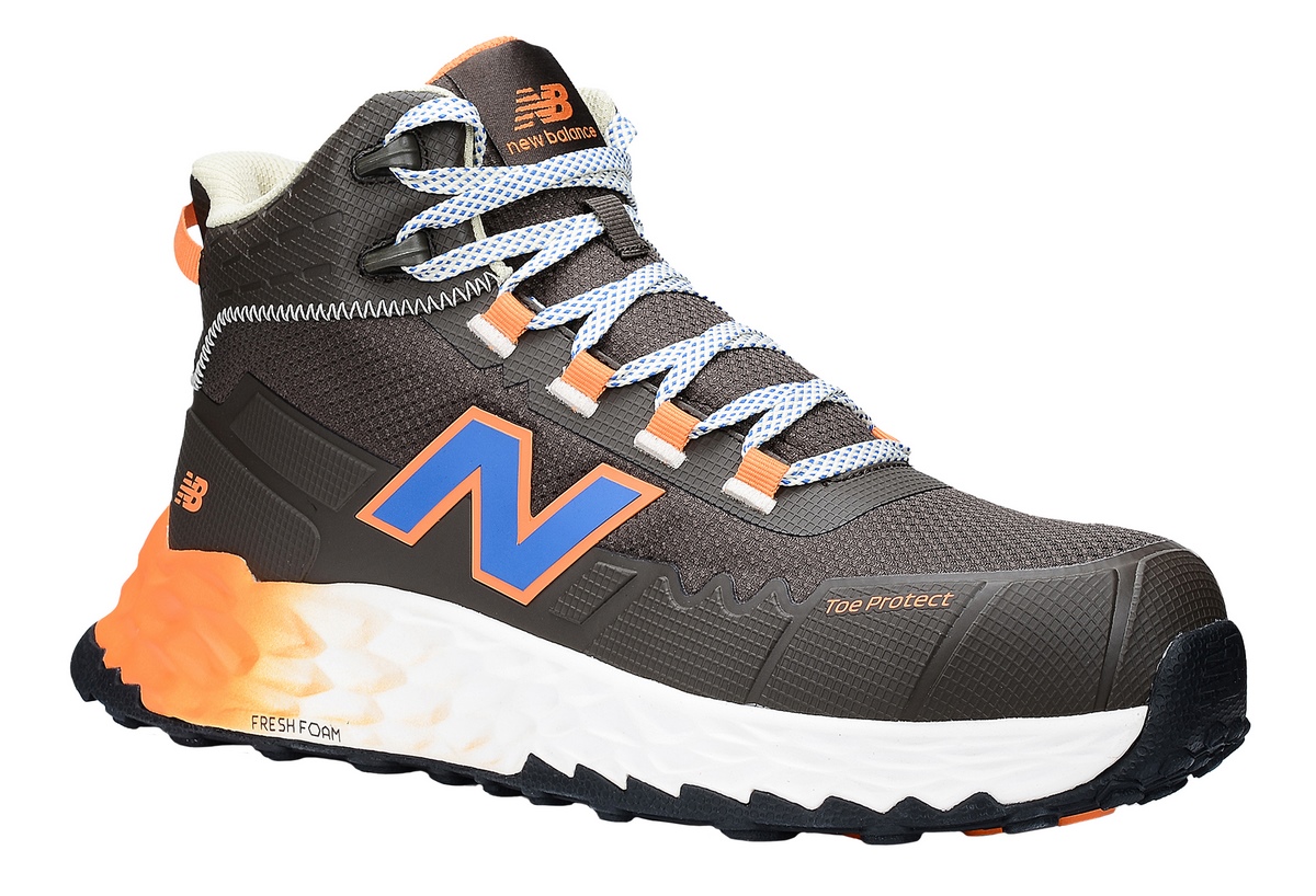 New Balance Cremorne Sicherheitsstiefel Mid Weite 2E choc/orange - Gr.425