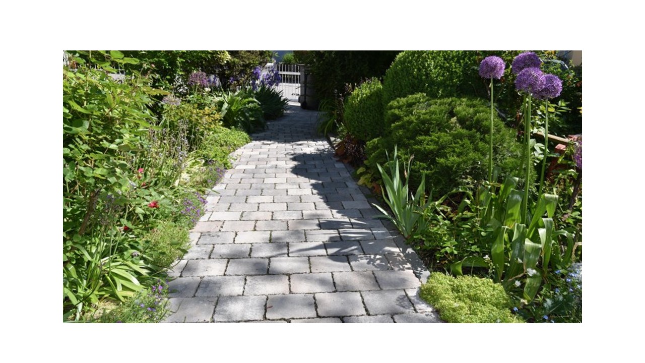 BWL Tocato paving stone 10.2x16.8x8 marbled
