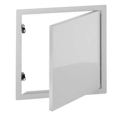 Upmann Revisionstüren weiß 40x40 m. 2 Schnappverschlüssen - 20478