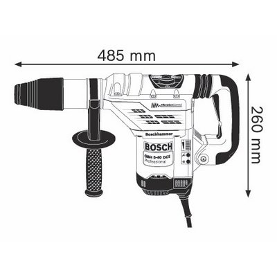 Wiertarka udarowa Bosch z uchwytem SDS max GBH 5-40 DCE Professional