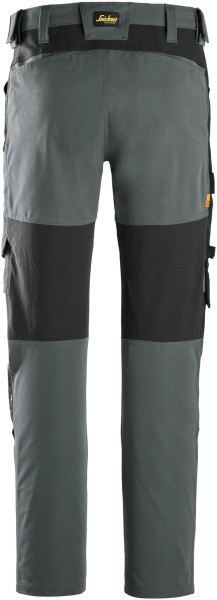 Snickers 6318 AllroundWork Gr. 58 4-Wege-Stretchhose stahlgrau-schwarz