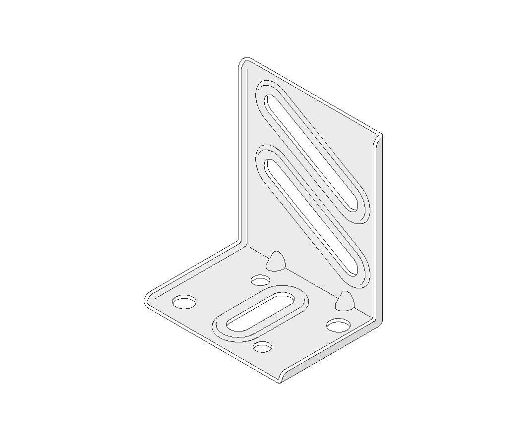 Knauf connection bracket for UA 75/40/20 4 pieces per package