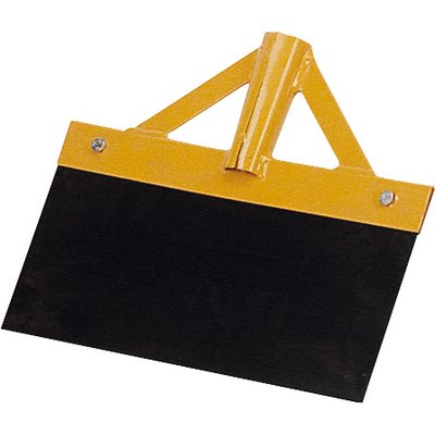 Skrobak pchany ze stali sprężynowej Triuso 1,0x500 mm z rozpórkami + uchwyt
