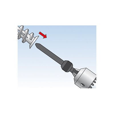 Kołek do płyt gipsowo-kartonowych Fischer GK PU=100