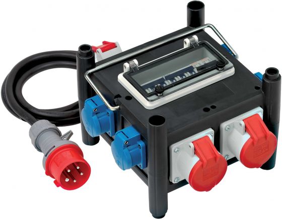 Power distributor compact BSV 3-32A TPE 2m H07RN-F5G4.0 CEE32A+2x16A