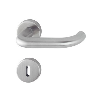 Hoppe door handle set Paris BB stainless steel matt OB E138Z/42KV/42KVS 3290074