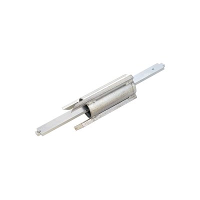 PFT cleaner shaft, galvanised