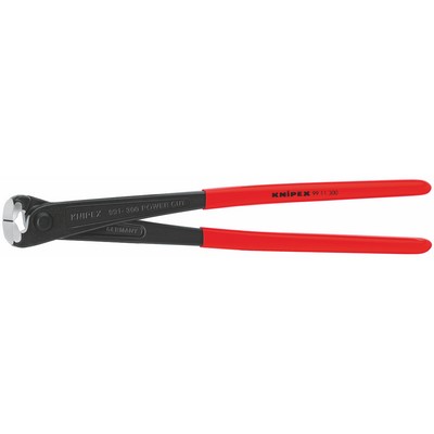 Szczypce KNIPEX Power Nose z wysokim odsadzeniem 300 mm z powłoką z tworzywa sztucznego, polerowane na czarno