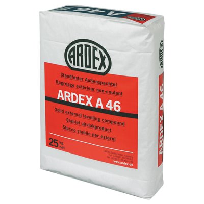 Ardex A46 Stable exterior filler 25kg bag