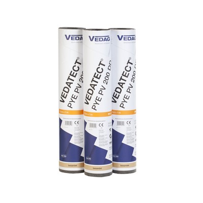 VEDATECT PYE PV 200 DD sanded roof waterproofing membrane 7.50sqm roll