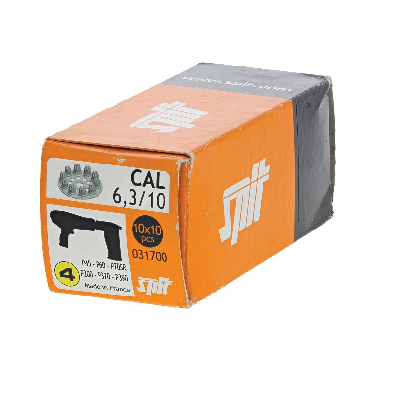 ITW Spit cartridges yellow 6.3x10mm medium 10x10pcs