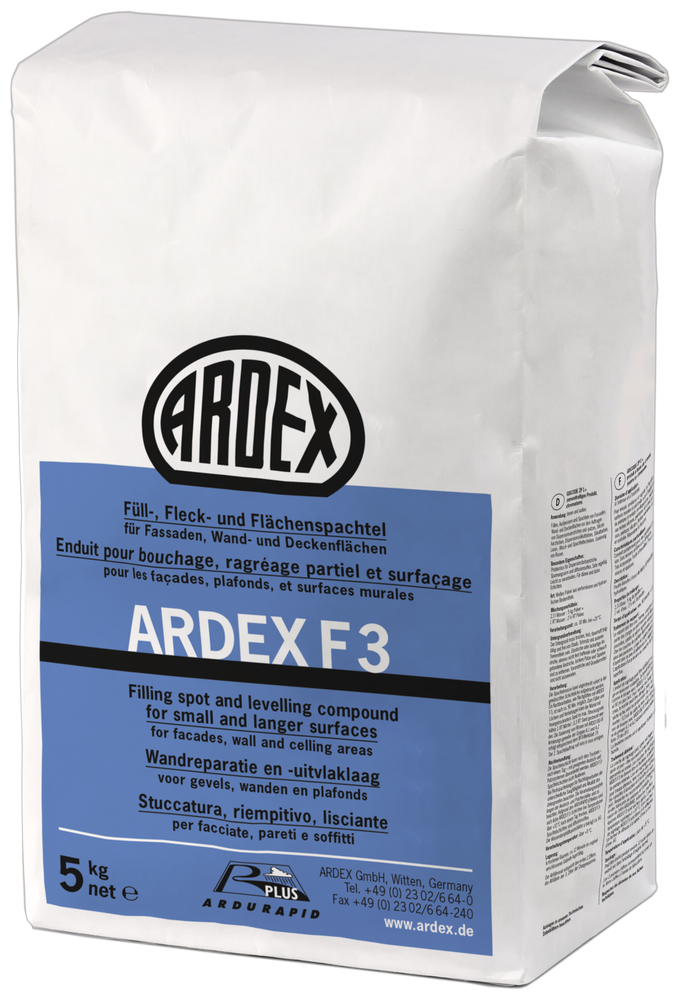 Ardex F3 Wypełniacz, bejca i wypełniacz powierzchni worek 5 kg