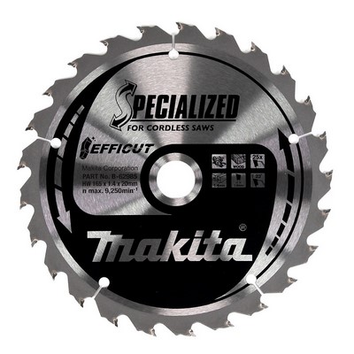 Makita EFFICUT Sägeblatt 165x1.4x20.25Z B-62985